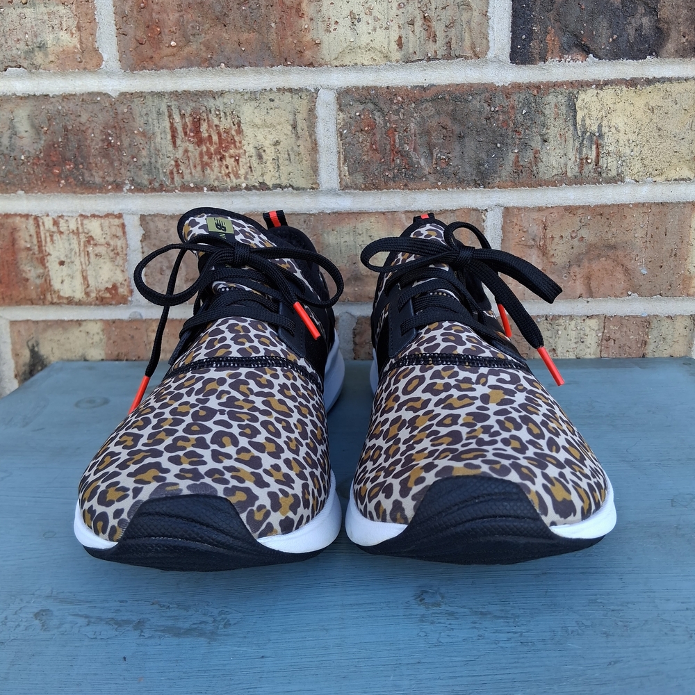 New Balance Leopard Print Athletic Shoes - Picture 5 of 10